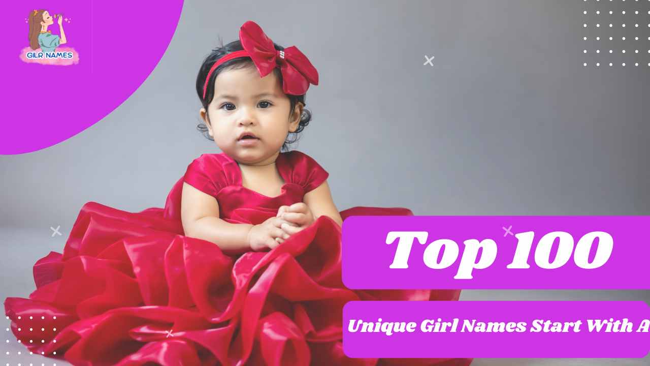 Top 100 Unique Girl Names Start With A