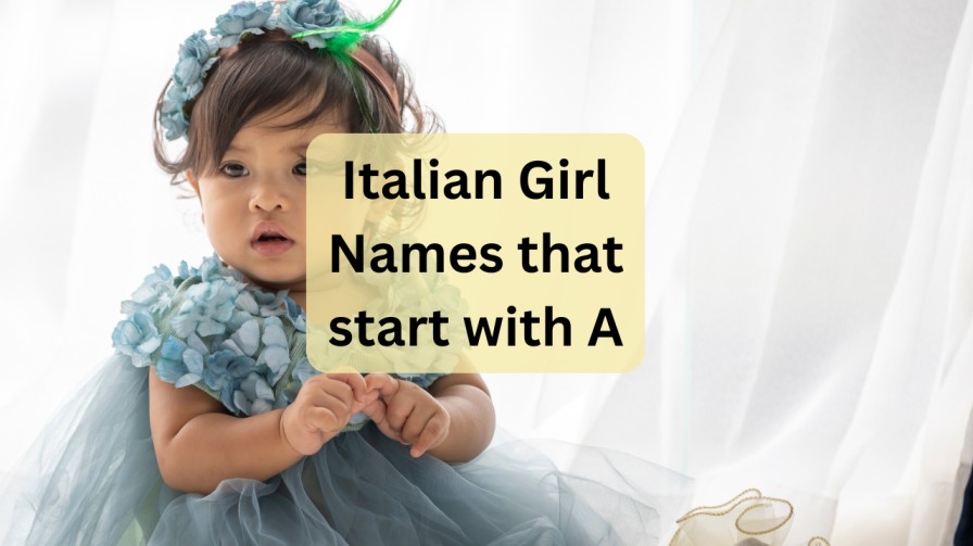 Italian girl names that start with A