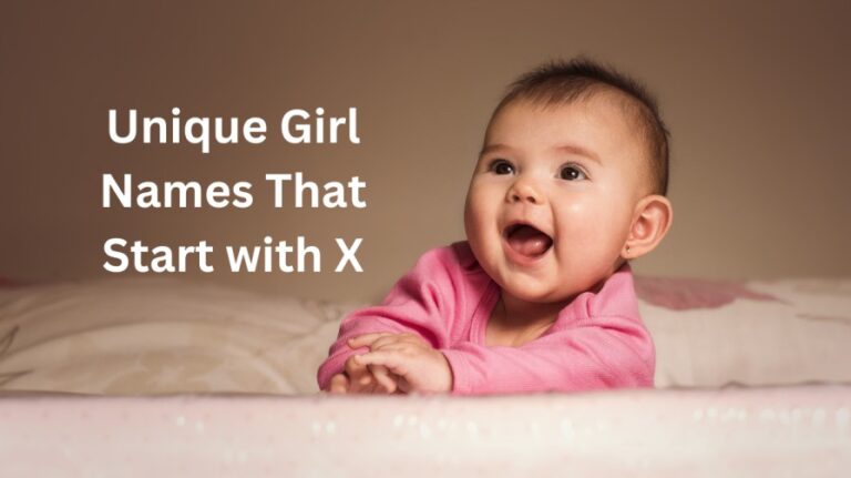 Unique Girl Names that start with X