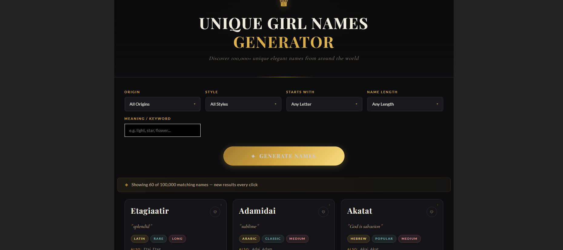 Mexican Baby Girl Names